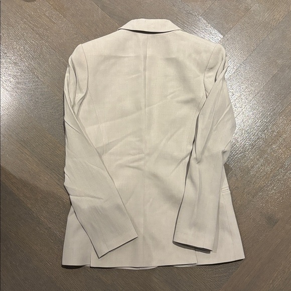 Theory Beige Blazer with Button Detail - Picture 3 of 3